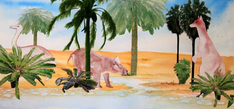 Painting: Mega Fauna