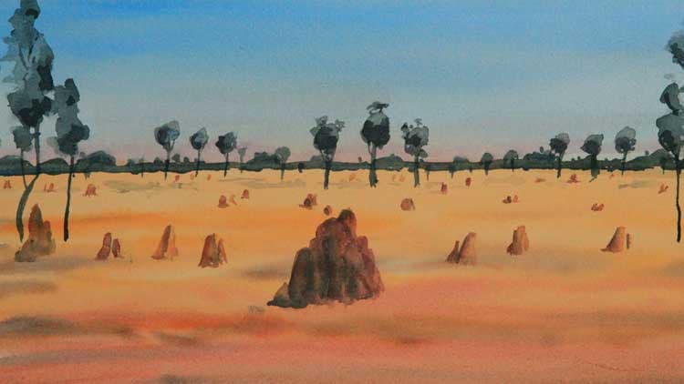 Painting: Termite Hills